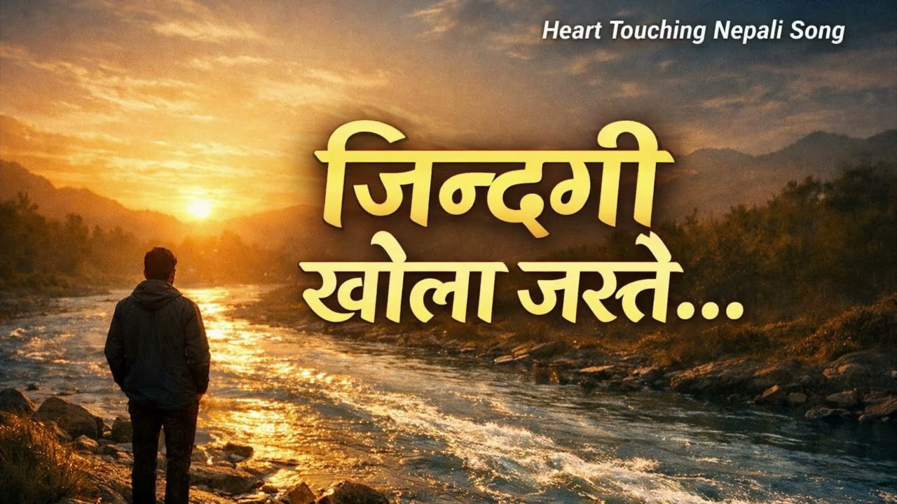 जिन्दगी खोला जस्तै बगिरहेछ | Folk & Modern Fusion Duet | Heart Touching Nepali Song