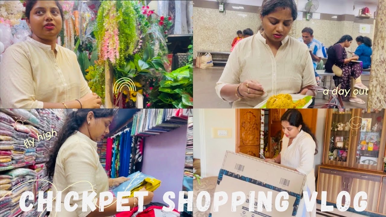Anniversary Gift From My Son🎁👌🏻| chickpet shopping 🛍️ Vlog ￼