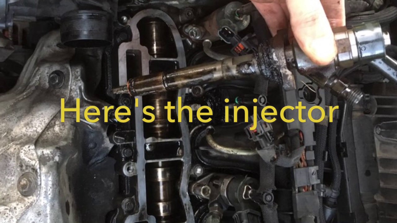 How to replace injector seals on a 1,6HDI diesel engine
