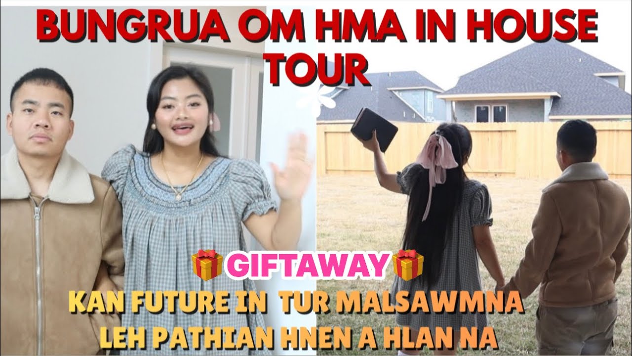 (MIZO VLOG) KAN IN THAR TUR RUAK/EMPTY HOUSE TOUR & IN KAN MALSAWM NA! 🎁GIFTAWAY🎁