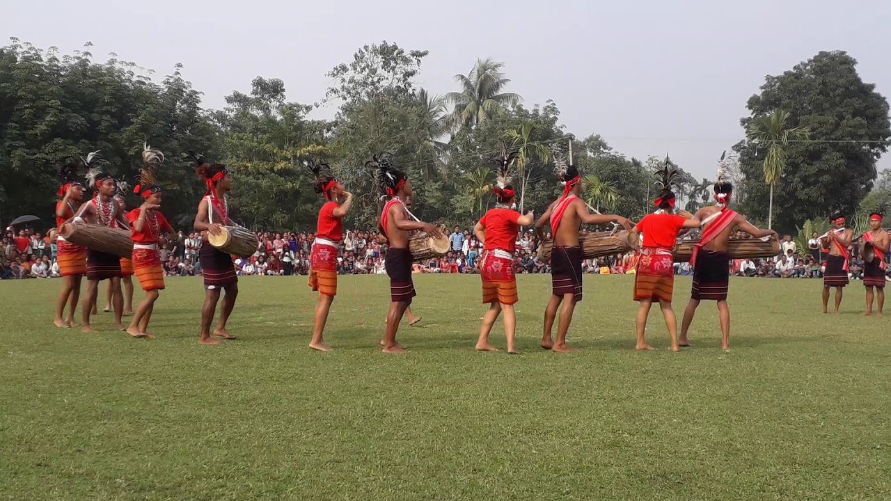 Wangala dance Ka goera art and cultural club nishangram