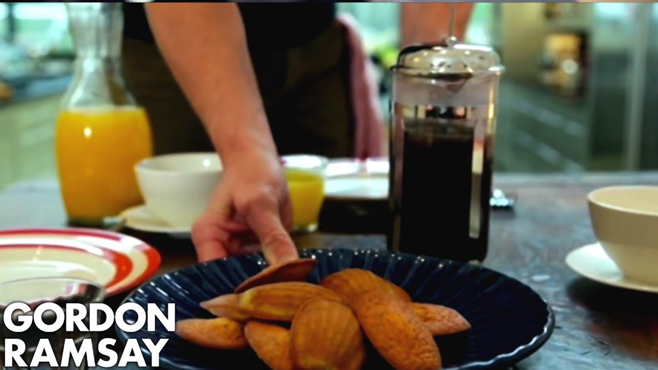 Lemon & Poppy Seed Madeleines | Gordon Ramsay