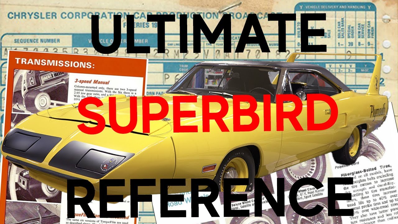 Ultimate Plymouth Superbird Reference Guide