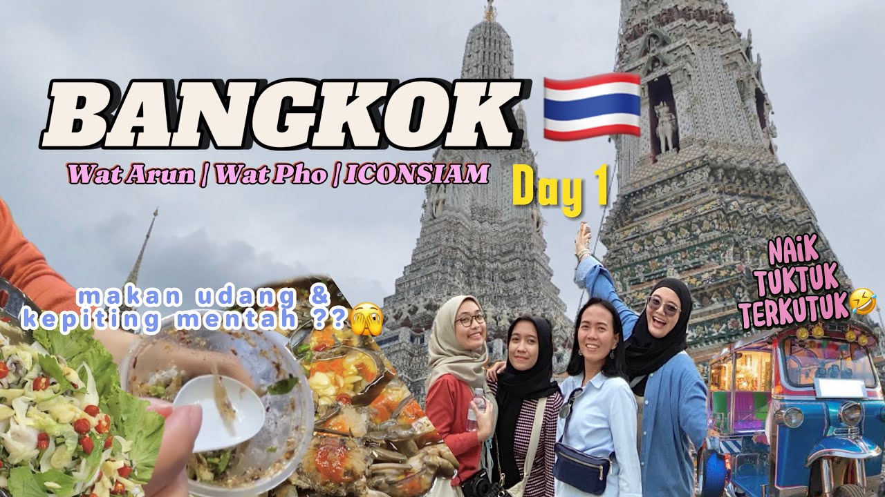 VLOG BANGKOK DAY1| Bus Don Mueang ke Patrunam, Siam Star Hotel, Chao Praya, Jodd Fairs,Tuk Tuk🛺