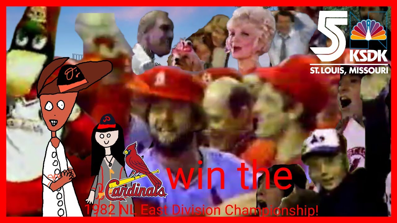 Relive the day the St. Louis Cardinals won the NL East Division Championship back in 1982!