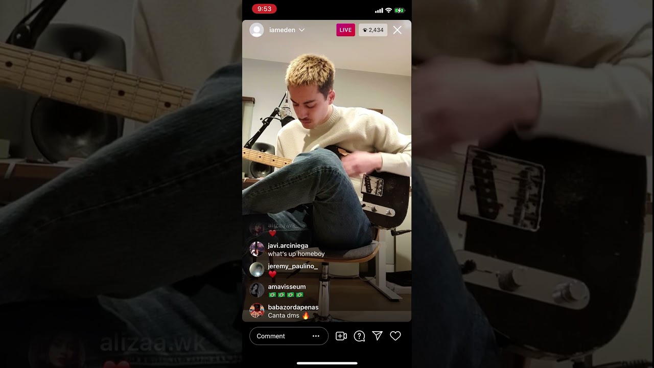 EDEN - White Ferrari (Instagram Live 4.30.2021)