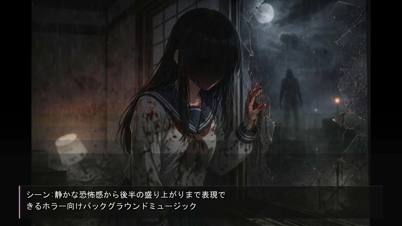 【ホラーBGM】不気味に迫る恐怖とクライマックス