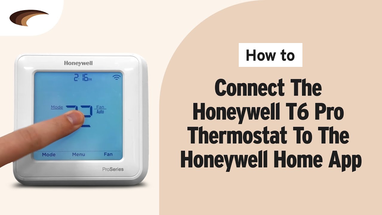 Как подключить интеллектуальный Wi-Fi-термостат Honeywell T6 Pro к приложению Honeywell Home