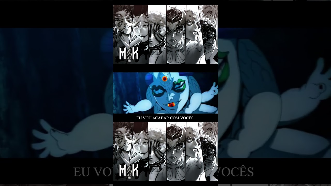 💥🔥 RAP DOS LUAS SUPERIORES DEMON SLAYER #shorts #short #viralshorts