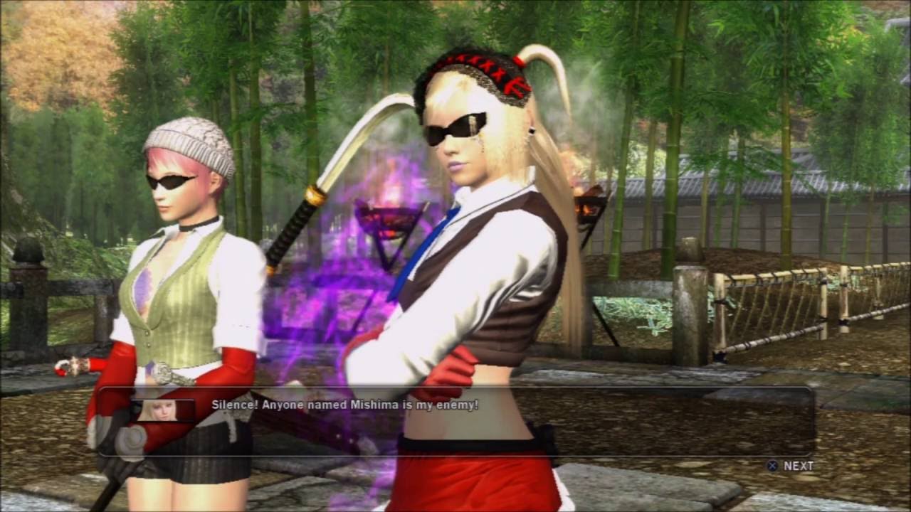 Tekken 6, Lili de Rochefort, Scenario Campaign All Conversations and Boss Fights