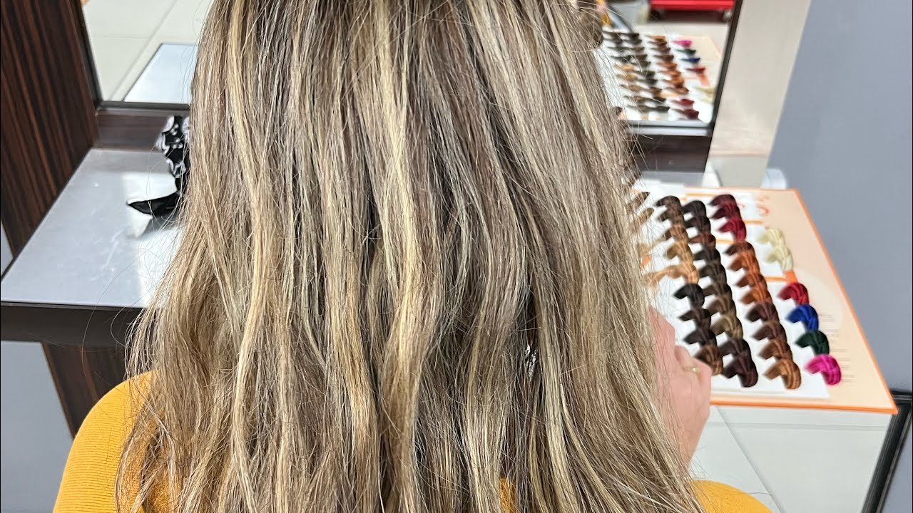 Sarıya veda çikolata kahvesine geçiş #hair #hairstyle 