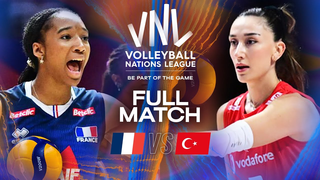 France 🇫🇷 vs. Türkiye 🇹🇷 | VNL 2025 - Full Match | Week 1