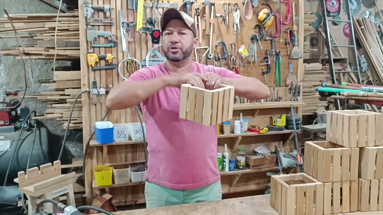 Cachepô com fundo acoplado , mais fácil  e rápido de fazer