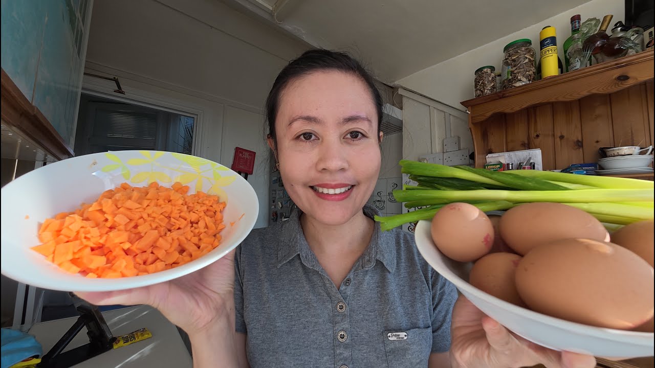 Simple Egg Fried Rice |Vegetables