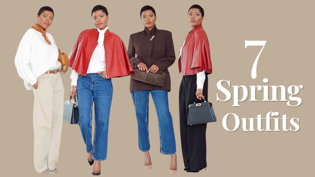 7 Spring Outfits That Always Look Polished | Elegant Spring Lookbook | ama loves beauty