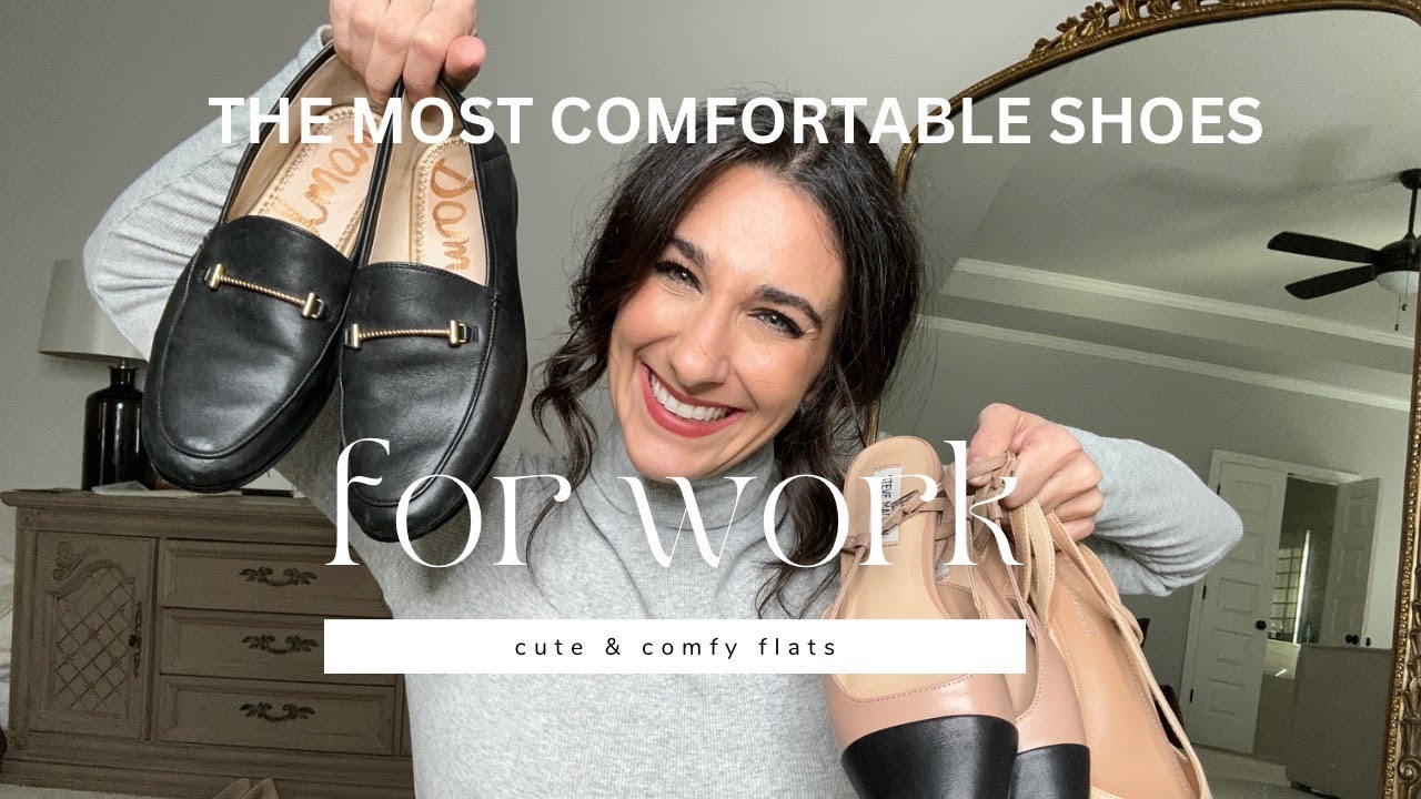 BEST SHOES for the Office | Work Outfits with Flat Shoes