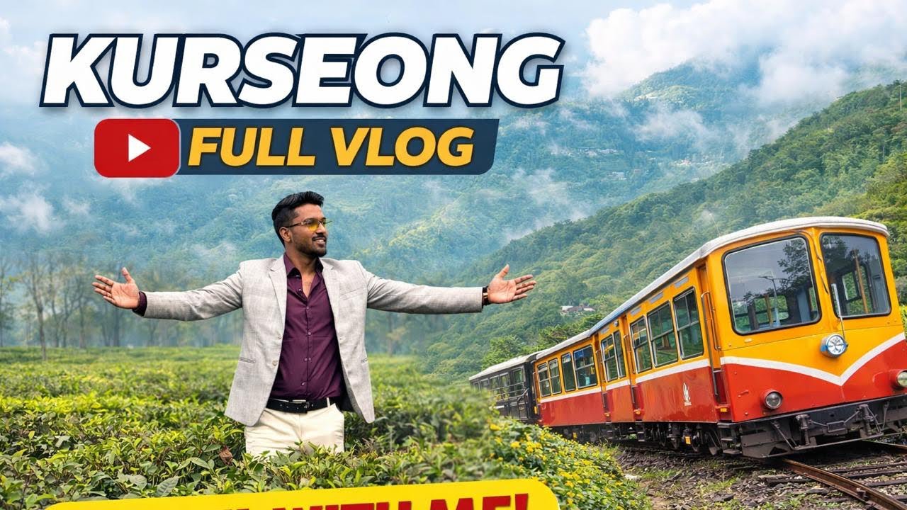 Kurseong Full Vlog | Hidden Beauty of Kurseong Darjeeling | Tea Garden & Toy Train View