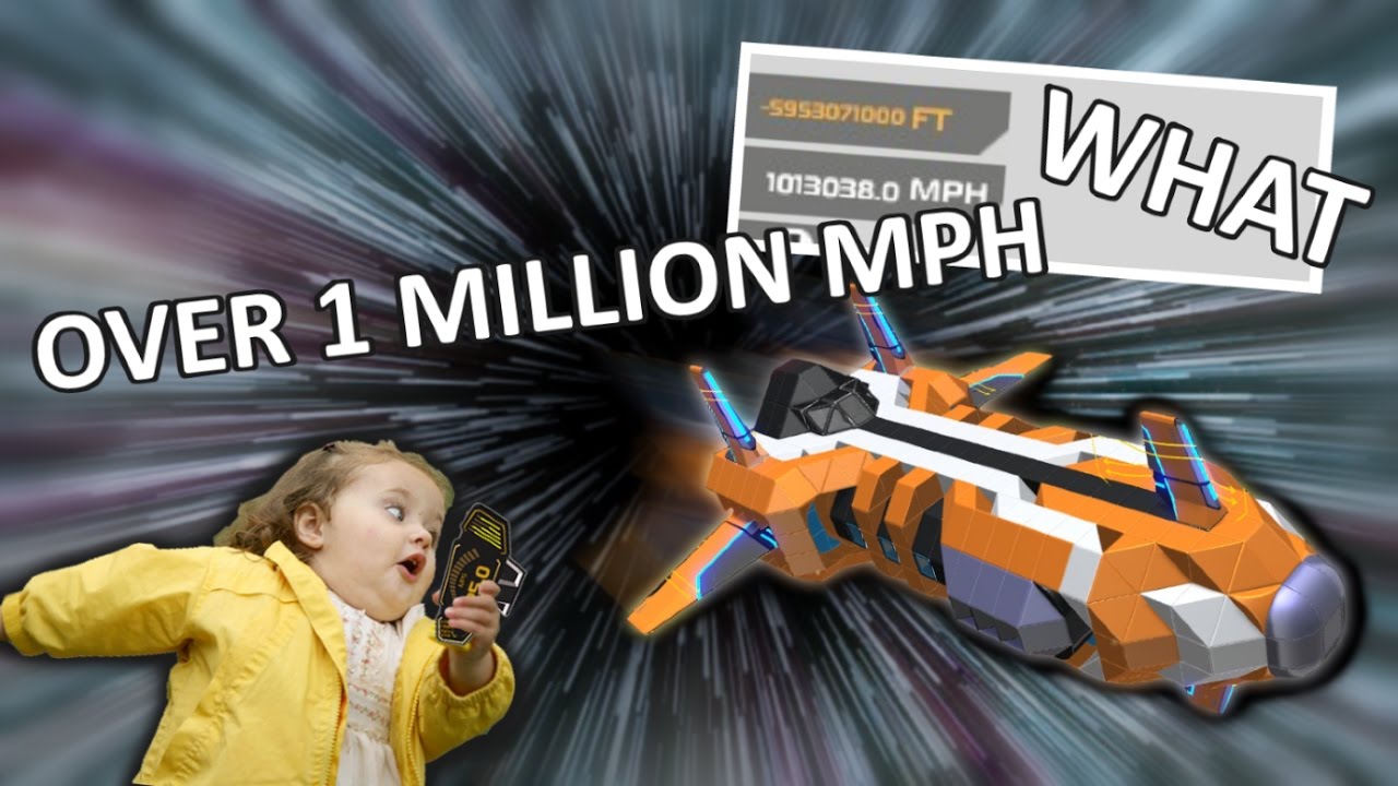 ROAD TO 1 MILLION MPH - Robocraft
