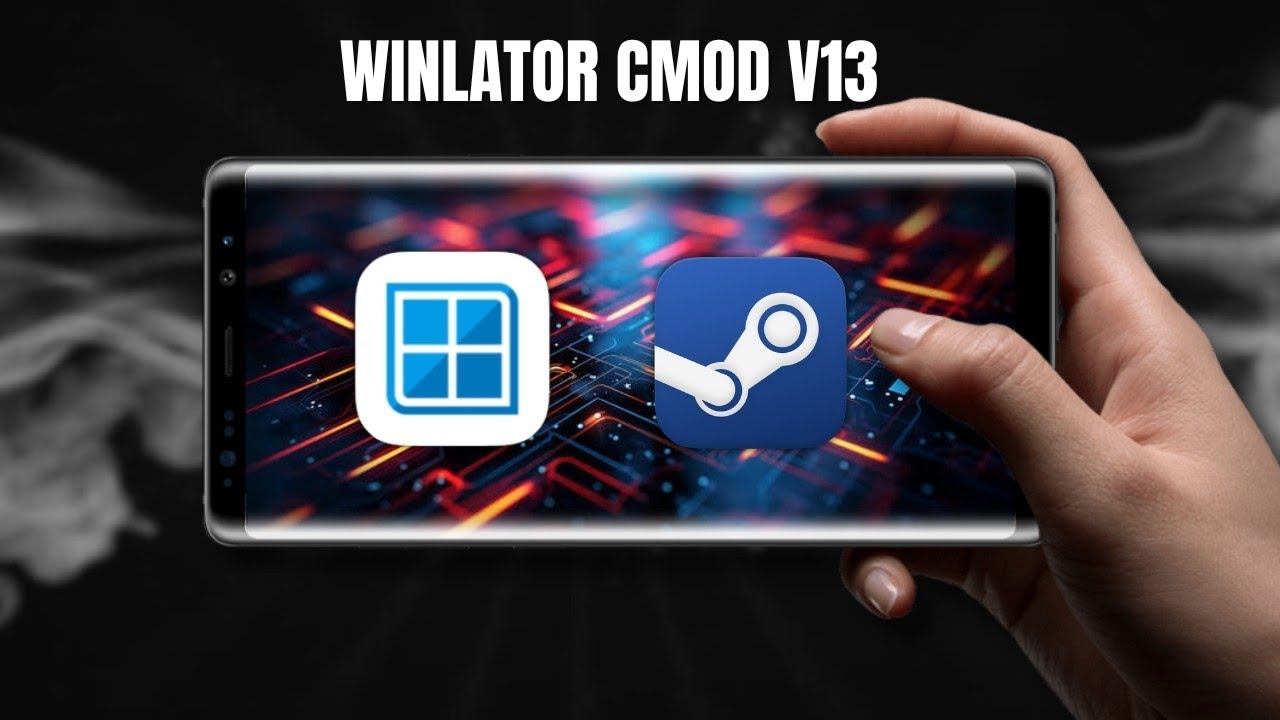 COMO INSTALAR STEAM NO NOVO FORK DO WINLATOR CMOD V13 (2025)