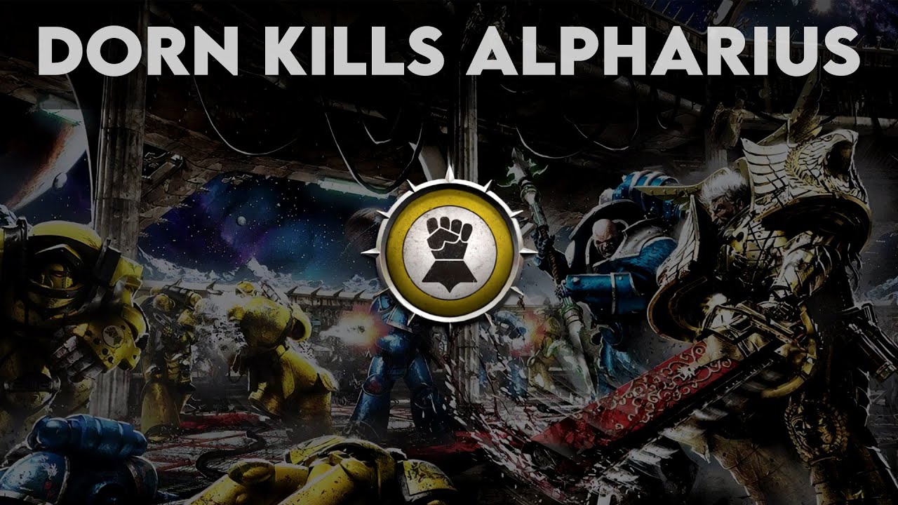 Praetorian of Dorn - Dorn kills Alpharius || Voice Over