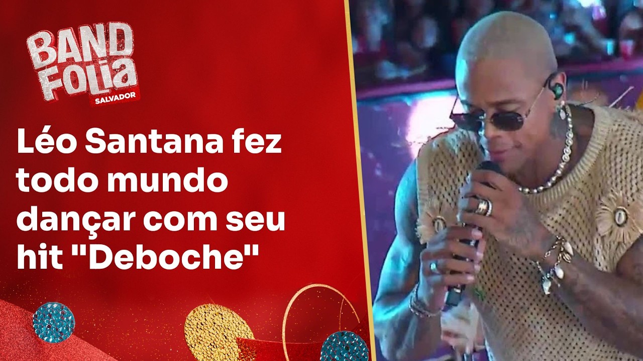 Léo Santana fez todo mundo dançar com seu hit 