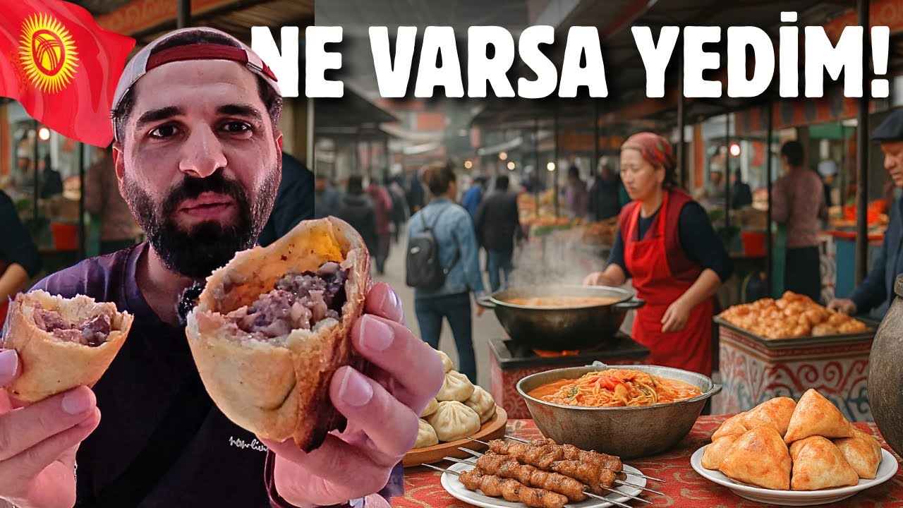 Я СЪЕЛ ВСЁ НА УЛИЦЕ В КЫРГЫЗСТАНЕ! 🇰🇬 ~246