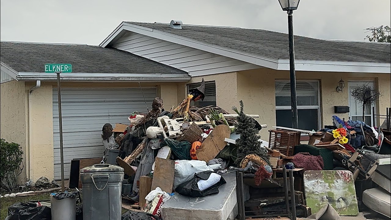 Pasco County, Florida - Hurricane Storm Surge Leaves Low Income Elderly Communities Destroyed