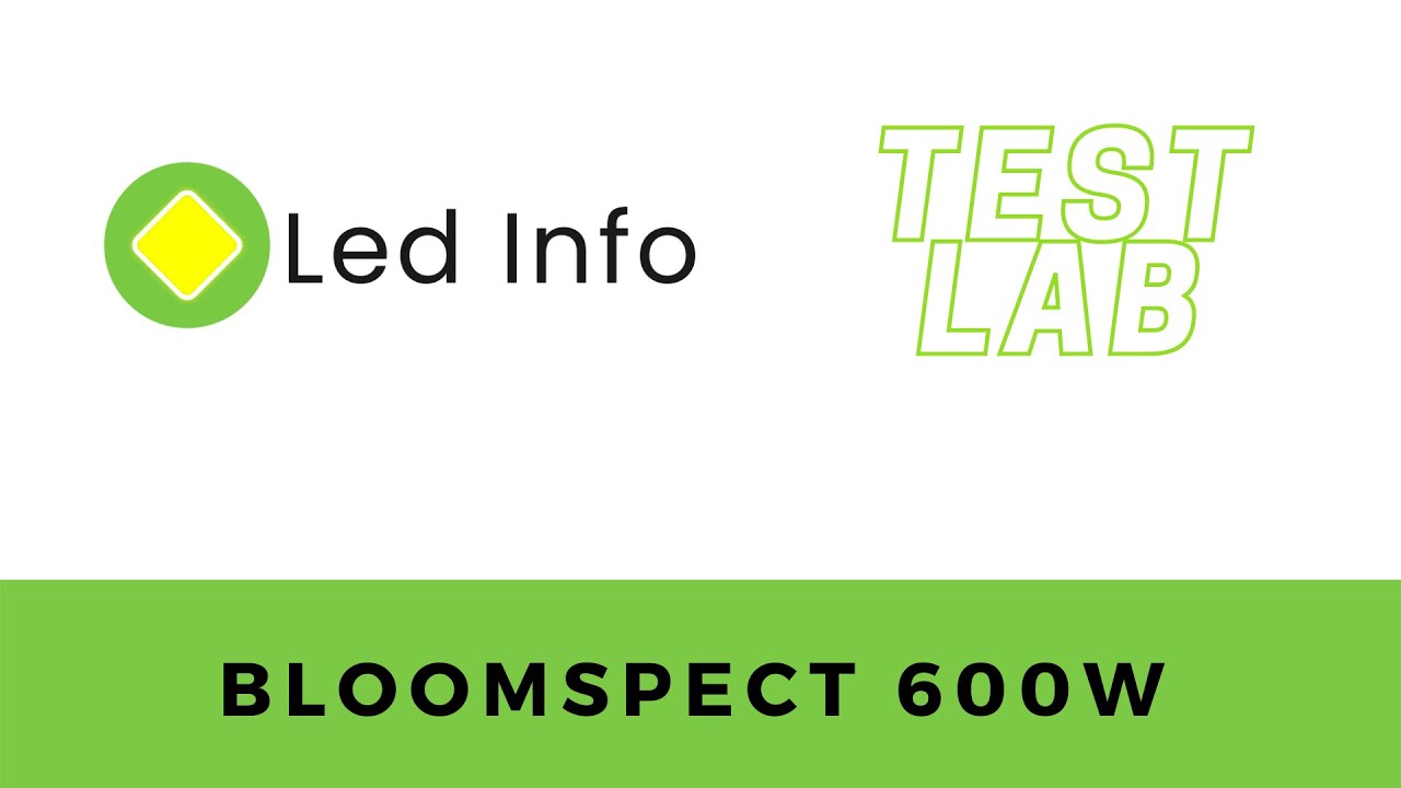 Bloomspect 600W LED Grow Light Review and Test