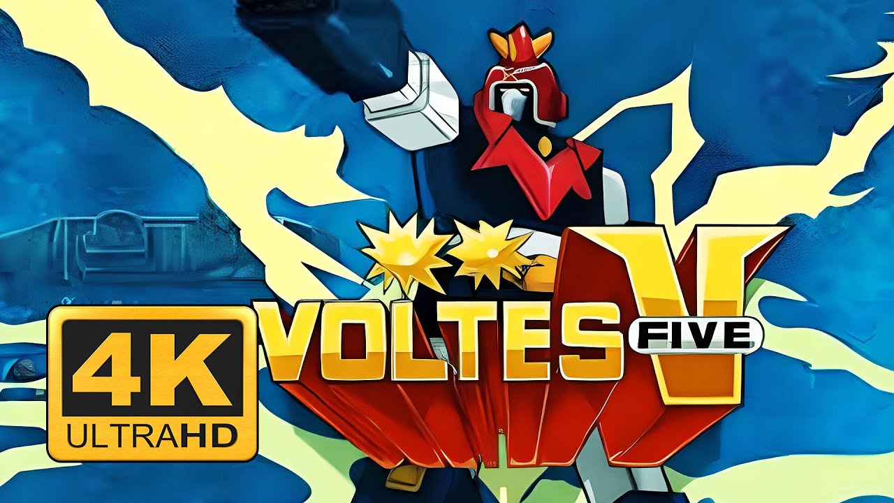 Voltes V (1977) Opening & Closing Themes | Remastered 4K Ultra HD Upscale