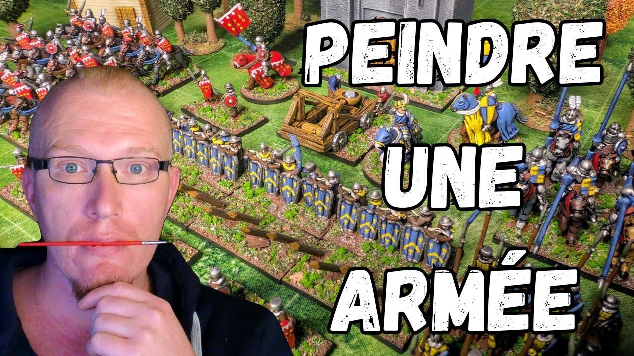 Peindre une armée de figurines - TUTO CONSEILS