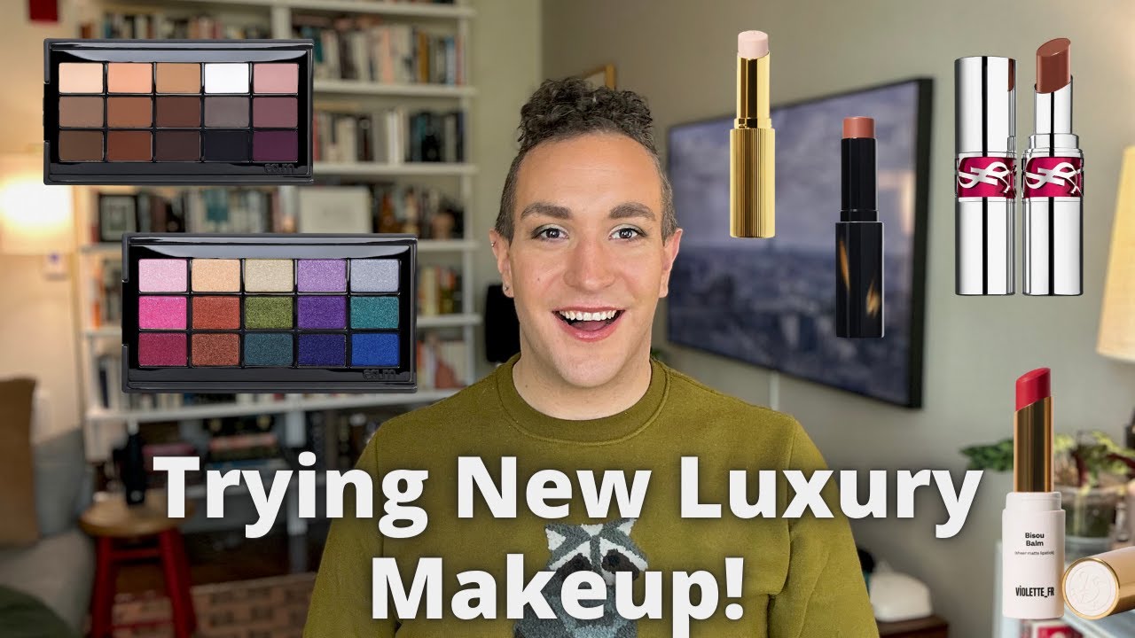 Trying New Makeup! | ESUM Cosmetics, Victoria Beckham, YSL and Violette FR !