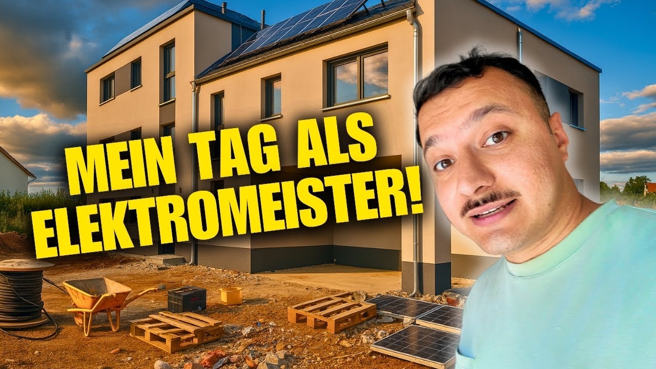 Ein Tag im Leben eines Elektromeisters - Baustellencheck & Elektroplanung!
