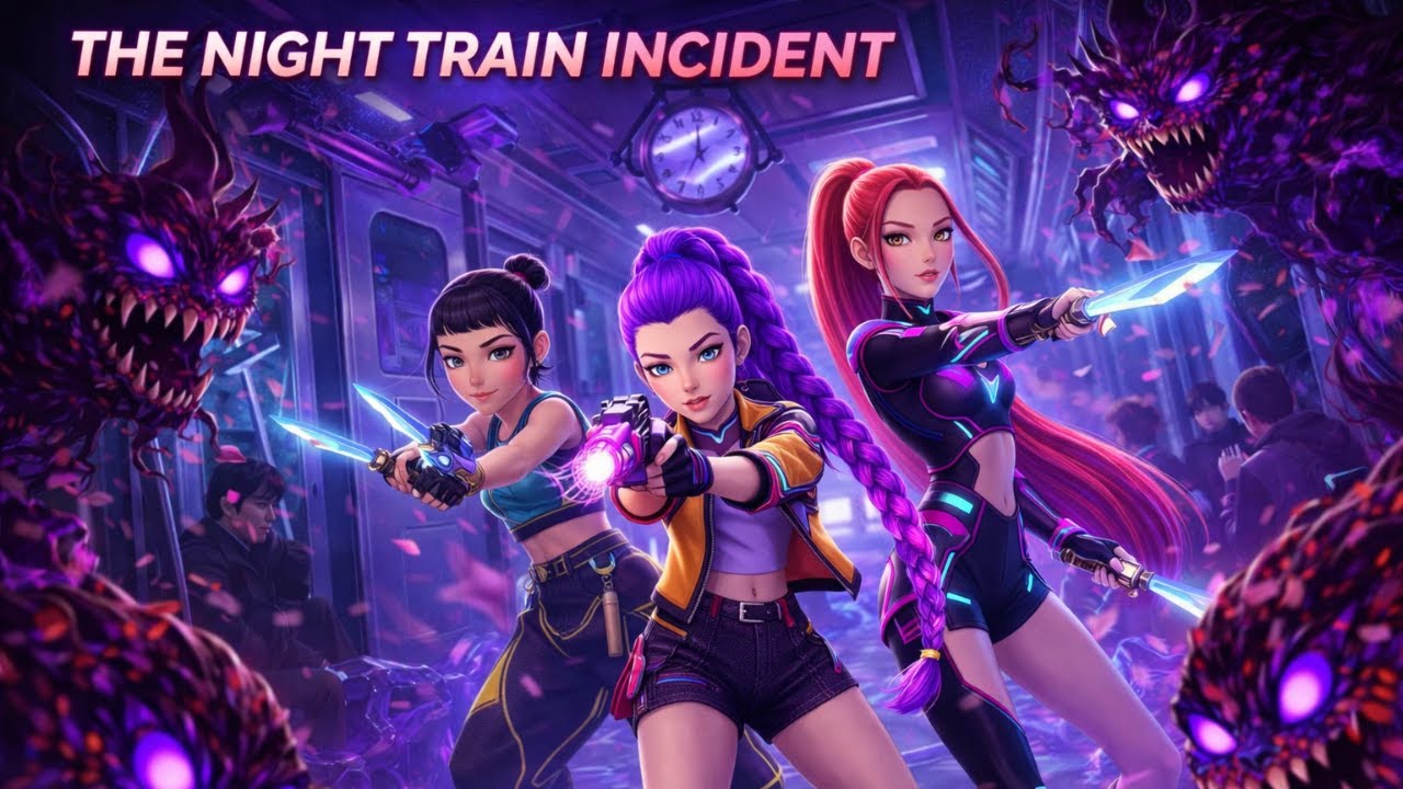 THE NIGHT TRAIN INCIDENT: Zoey, Mira & Rumi's Supernatural Shinkansen Nightmare