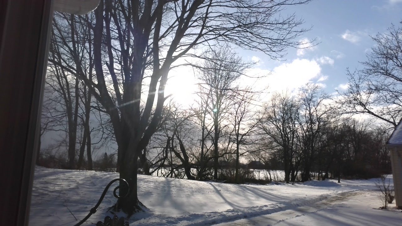 well the lord is shinning threw amen stay warm the storm is comeing