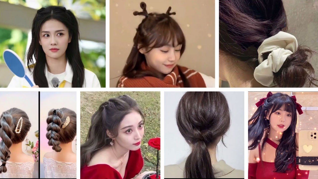 🌈Douyin| Những Kiểu Tóc Đẹp, Dễ Làm Trên Douyin.🍒 🏵#7