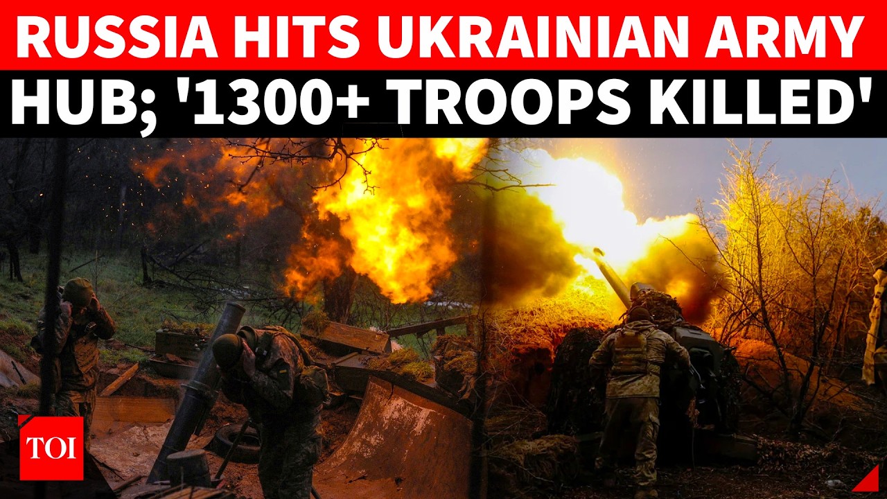 Putin's Army Smashes Ukraine Troop Gathering; '1300+ Killed' In Massive Revenge Strike | Watch