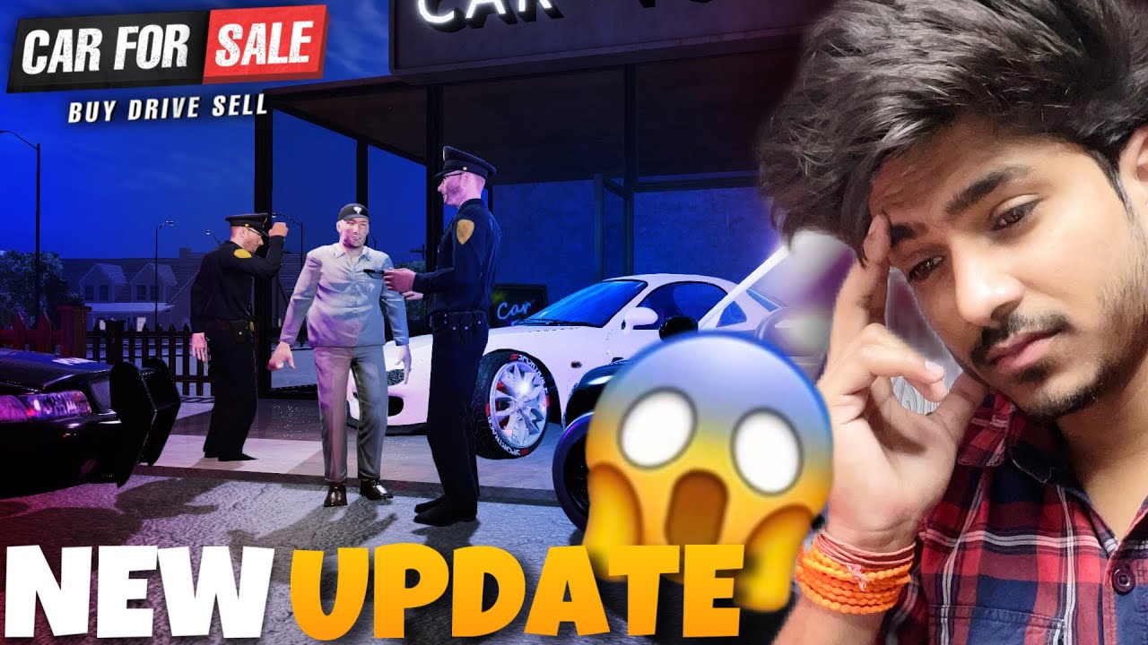 I STOLE A SUPER RARE CAR 🚗🔥 AND POLICE ARRESTED ME! 🚔👮‍♂️| CAR FOR SALE SIMULATOR 2023 HINDI EP33