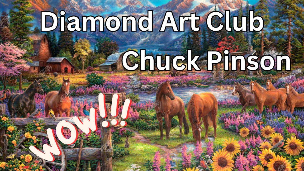 Diamond Painting - Diamond Art Club - Unboxing - Room To Roam - Chuck Pinson - Diamond Art
