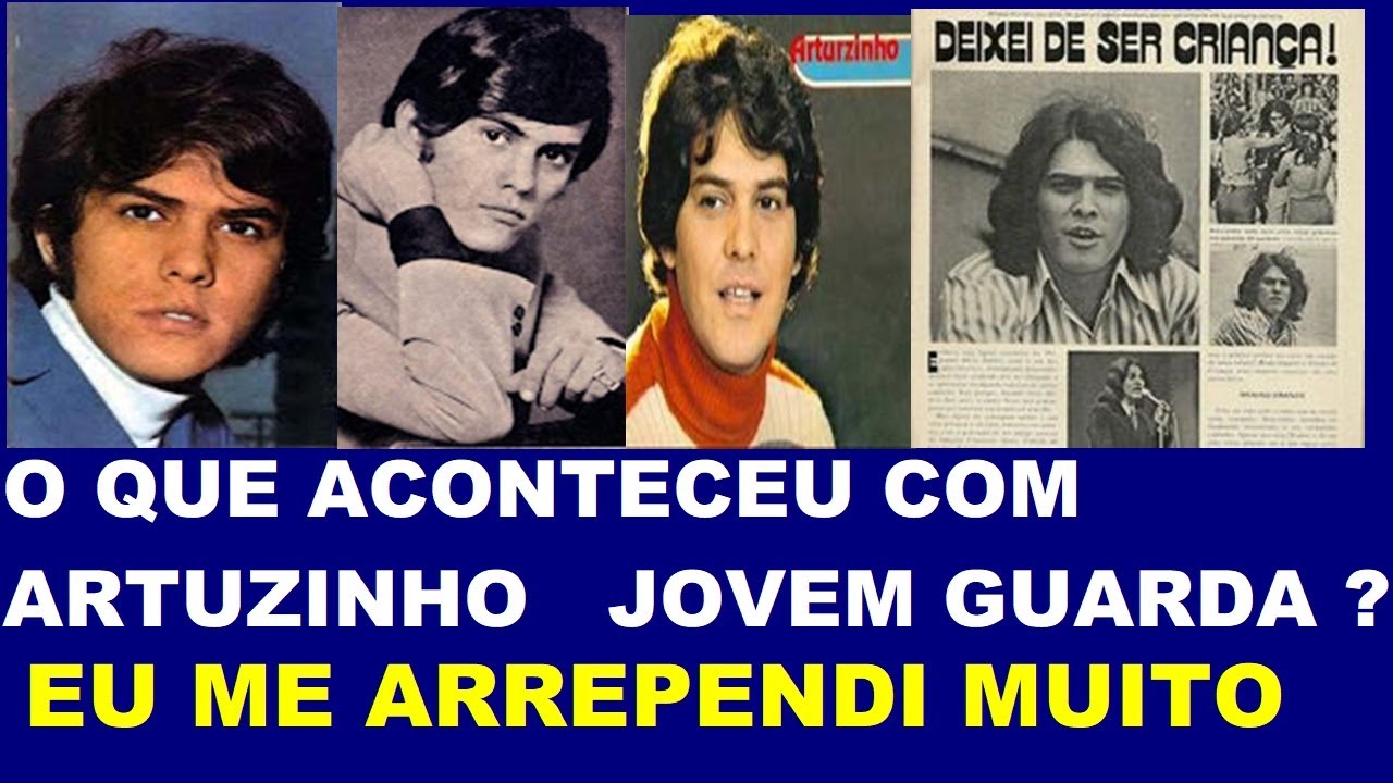 ARTUZINHO FOI UM ASTRO NO PROGRAMA JOVEM GUARDA.