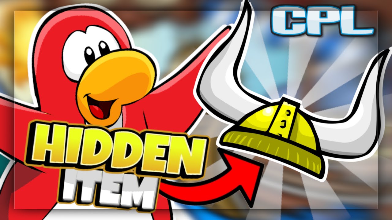 How to get the Gold Viking Helmet in Club Penguin Legacy | CPLegacy Hidden Secrets!