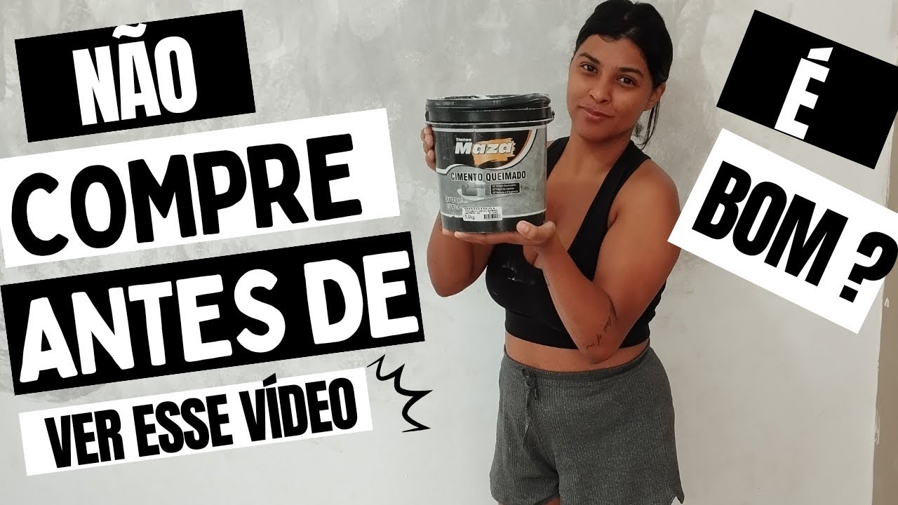 Como aplicar CIMENTO QUEIMADO Maza #cimentoqueimado #shopee #maza