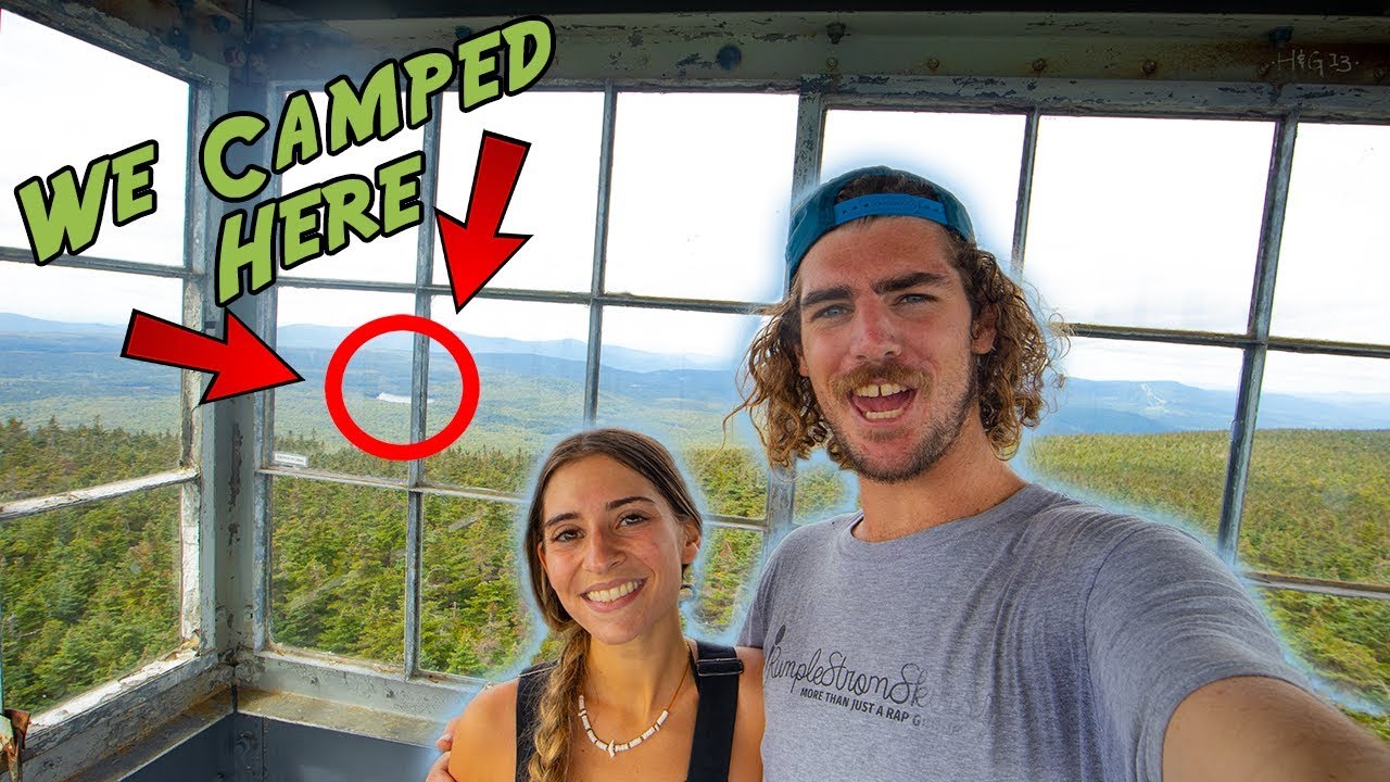 Hiking the Appalachian Trail / Long Trail Vermont to the Stratton Mountain Fire Tower