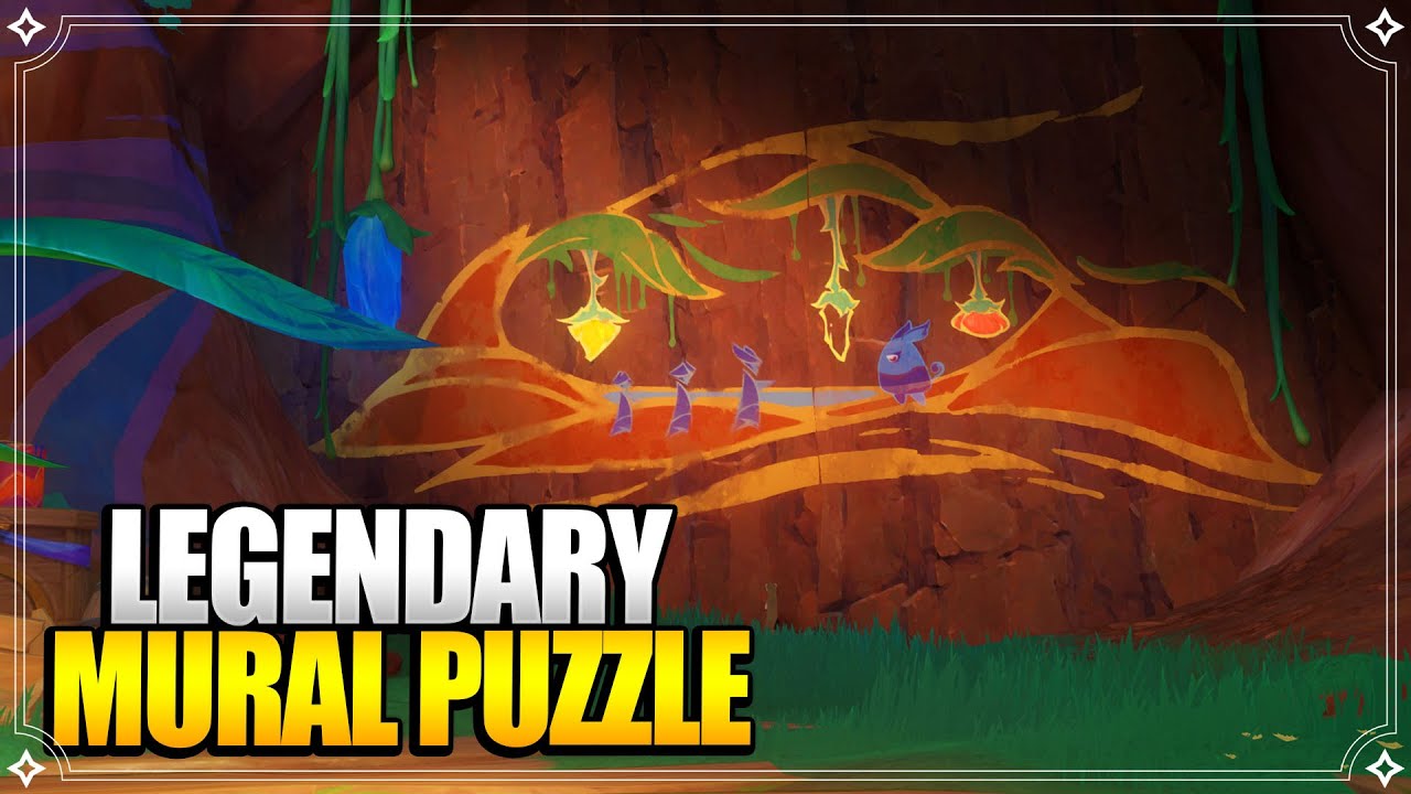 Legendary Mural Puzzle | Every Picture Tells a Story | World Quests & Puzzles |【Genshin Impact】