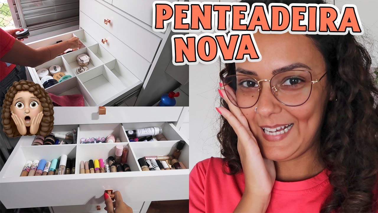 MINHA PENTEADEIRA NOVA, ficou INCRÍVEL 😍
