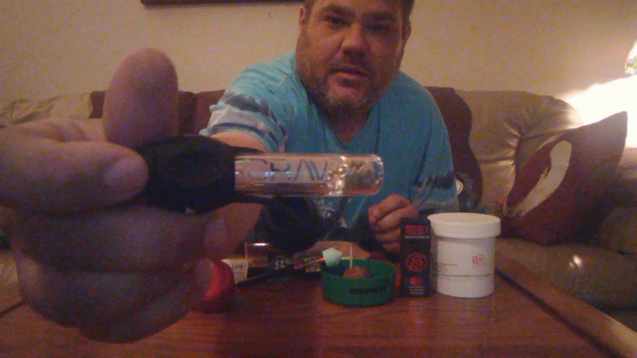 Stony sunday with red sky cart dab cap and sacred herb bud