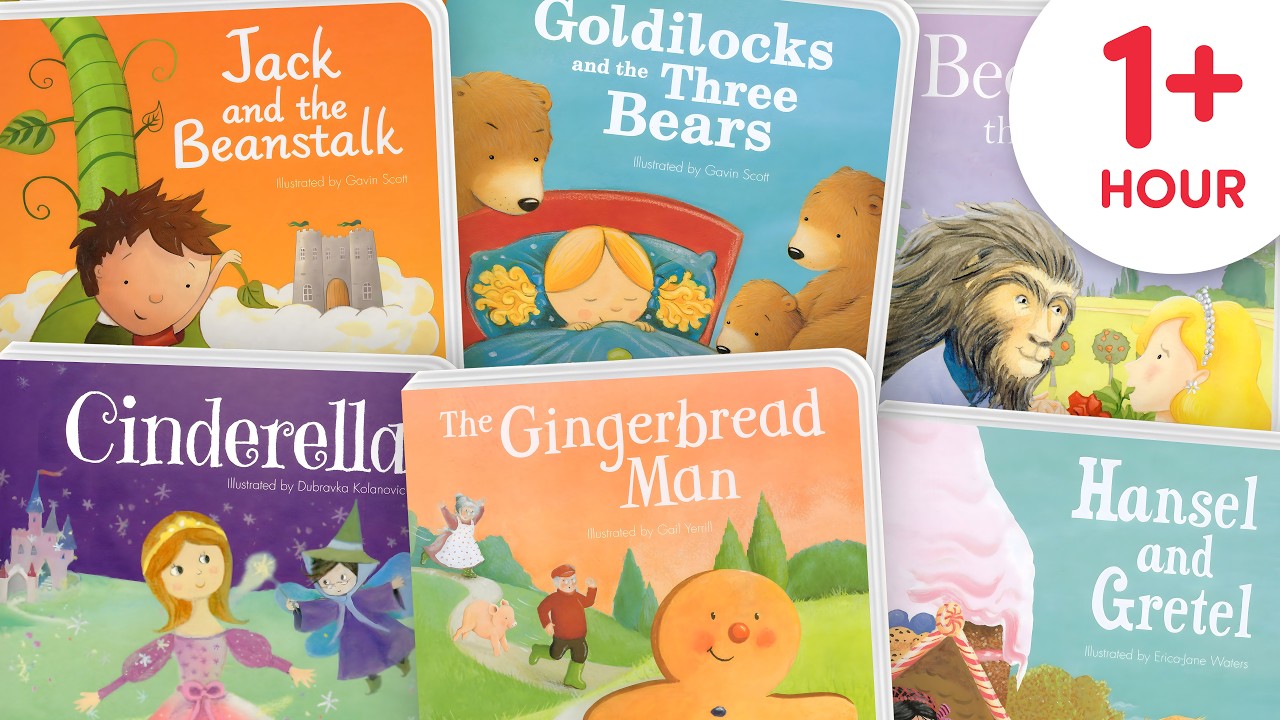 18 Classic Fairy Tales | Jack and the Beanstalk, Cinderella & More | 1+ Hour Read Aloud Compilation