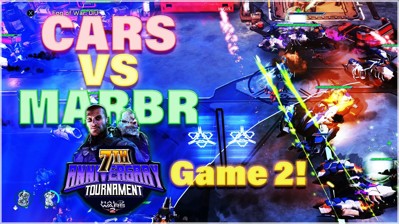Halo Wars 2:  $1000 Cars Vs Mar 7Th Anniversary Tournament Game 2 4K: