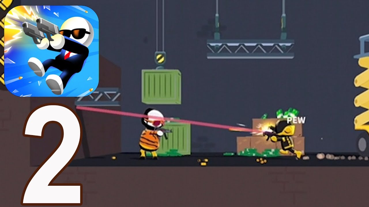 Johnny Trigger - Gameplay Walkthrough Part 2 - levels 16-35(iOS, Android)