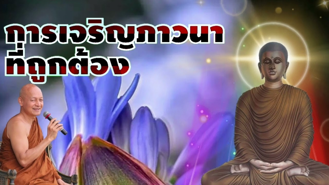 การเจริญภาวนาที่ถูกต้อง ( พุทธวจน ) พระอาจารย์คึกฤทธิ์ โสตถิผโล#พุทธวจนจันทร์เจ้า