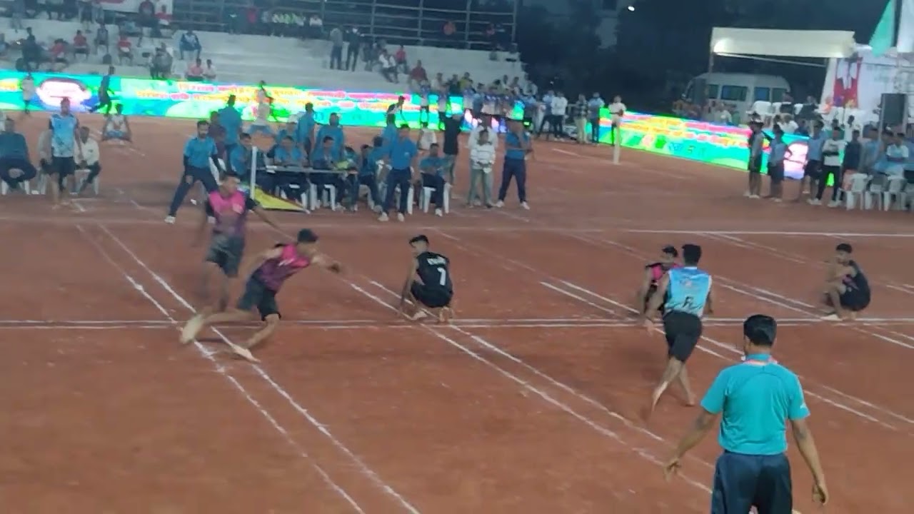 PUNE Vs THANE men's semifinal (3rd Inning) 59th Senior State KHO-KHO Championship ll Maharashtra